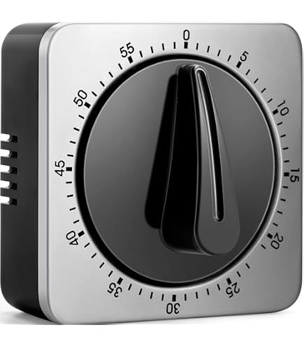 Amazon.com: Kikkerland Retro Kitchen Timer – Vintage Decor for